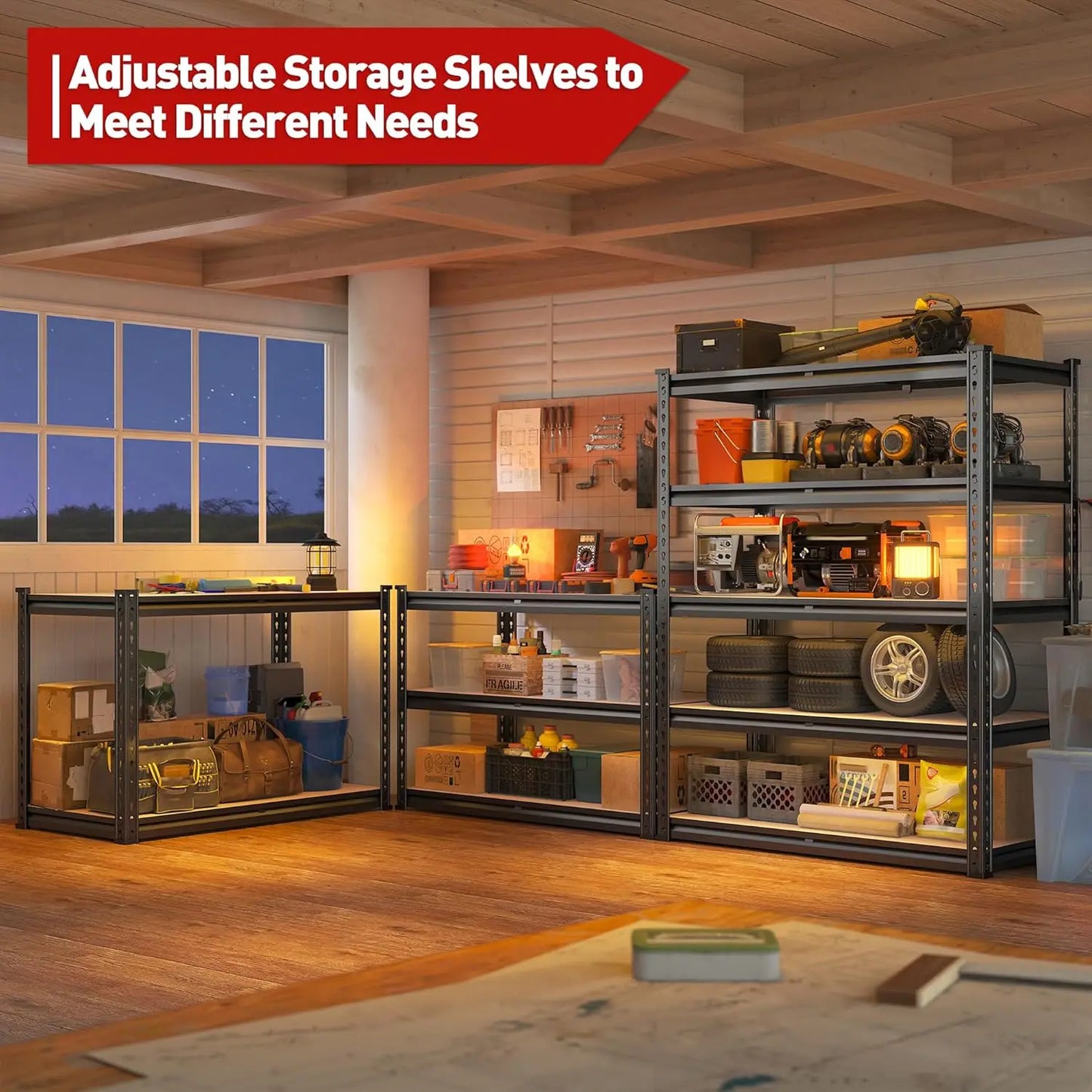 Heavy Duty Shelving Storage Adjustable Shelving