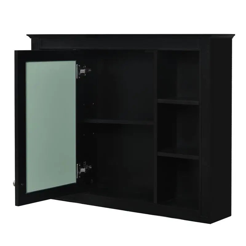 Modern Vanity Sink Storage Cabinet w/ Mirror Top