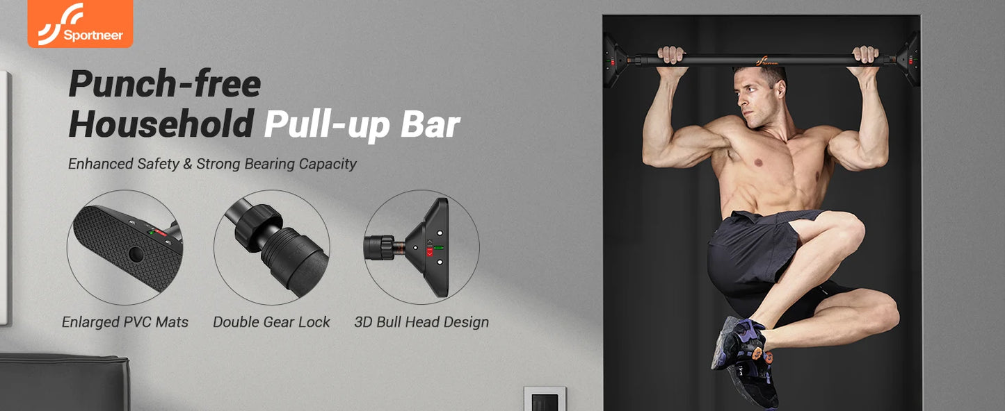 Indoor Home Pull Up Bar For Strength Training