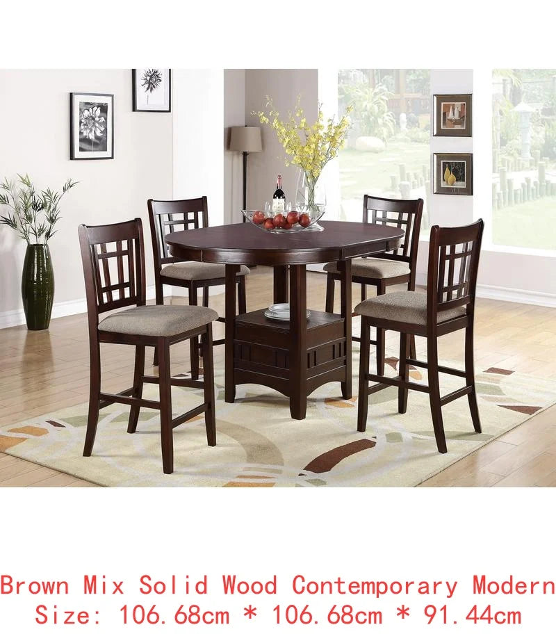 Contemporary Counter Height Dining Set
