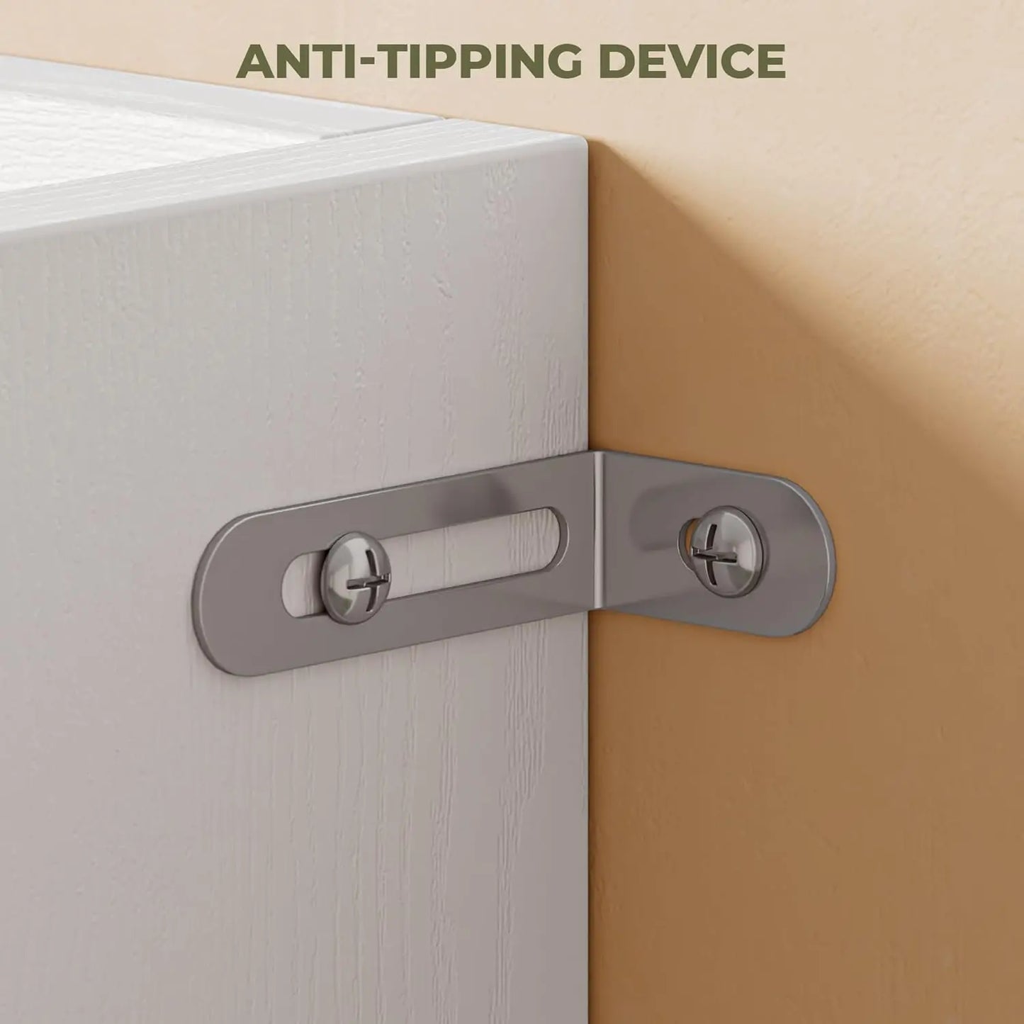 Floor Standing Tall Display Storage Shelves with Doors