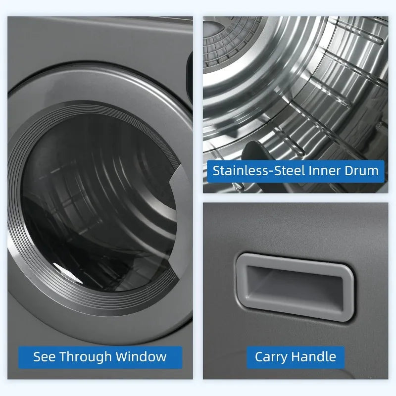 Portable Clothes Dryer with Intelligent Drying