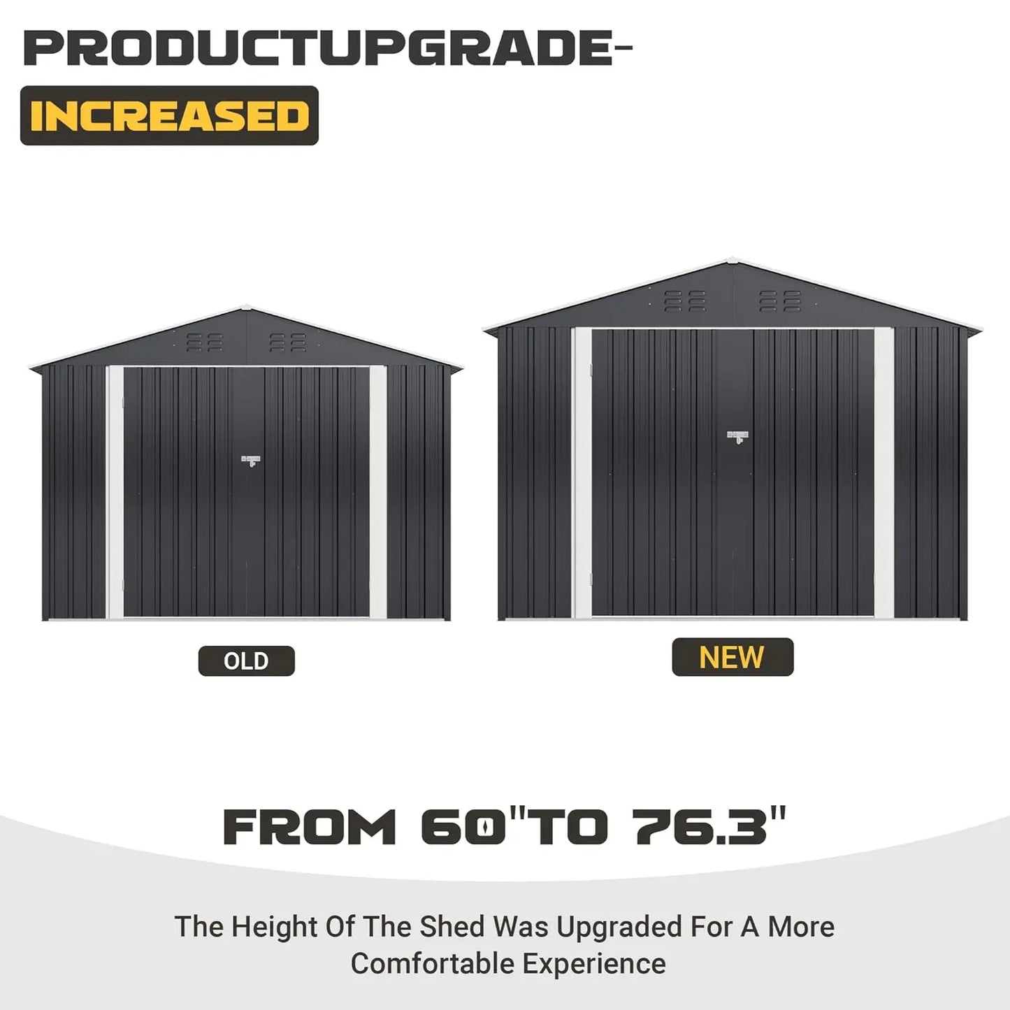 Outdoor Metal Storage Shed