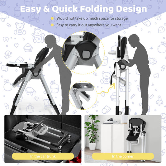 Baby Highchair Adjustable