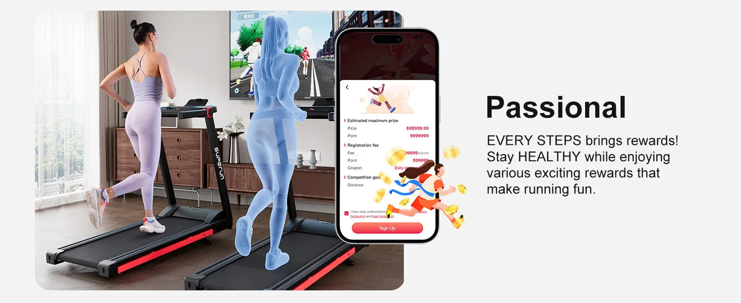 Foldable Treadmill