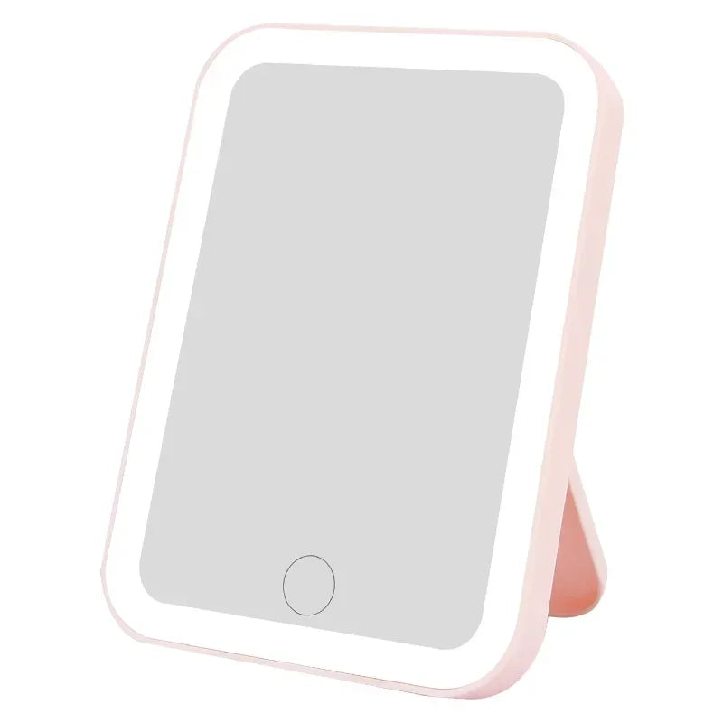 LED Smart  Desktop Makeup Mirror With Light