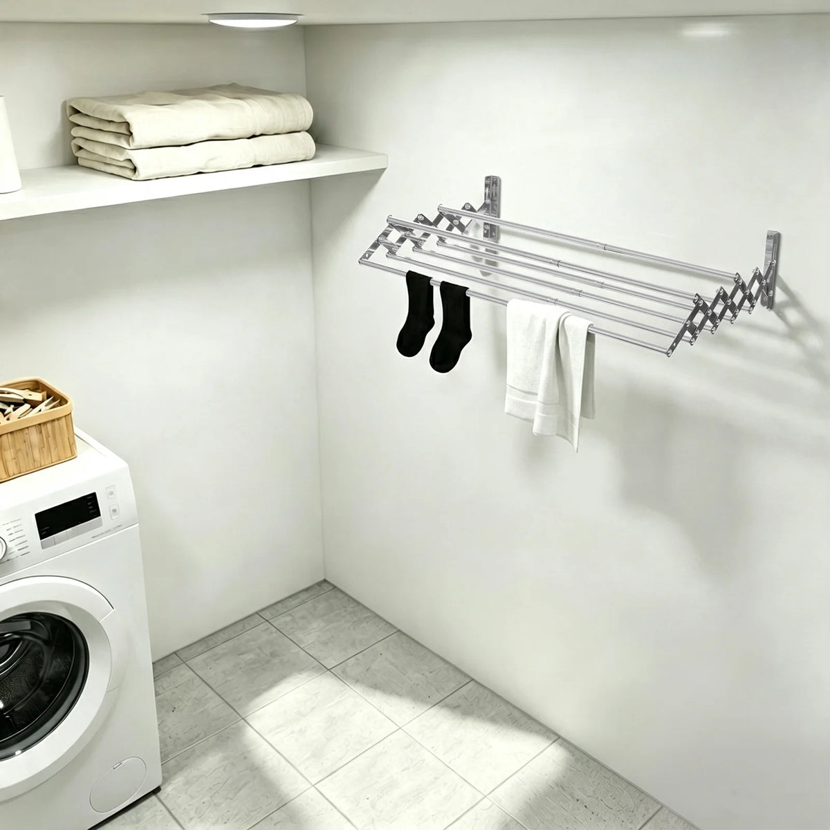 Heavy Duty Foldable Wall Drying Rack