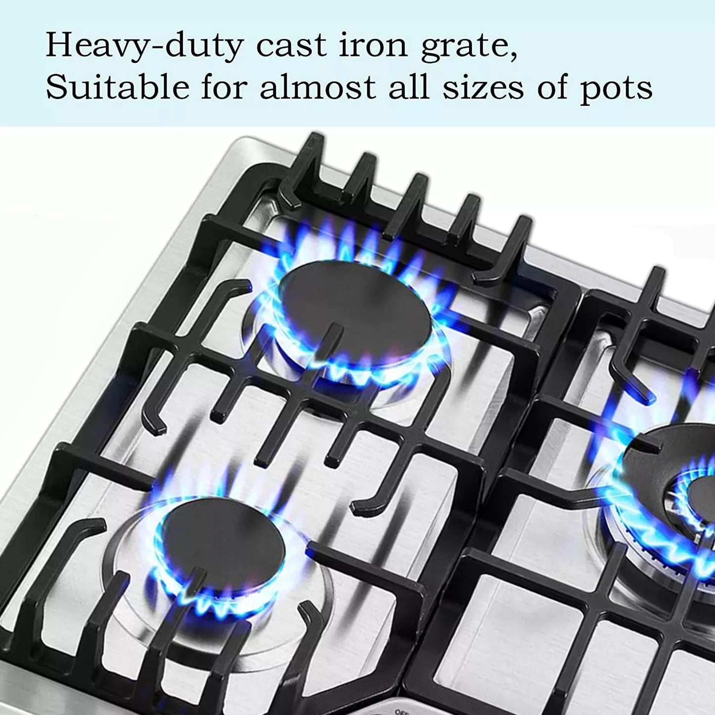 Built-in Hob with Grill Gas Cook Top
