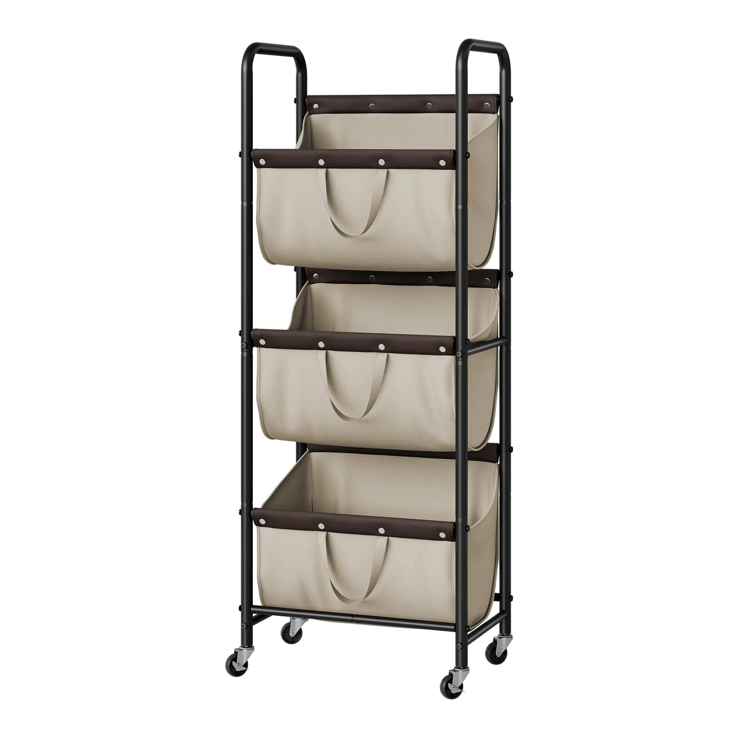 Rolling Laundry Organizer With Wheels