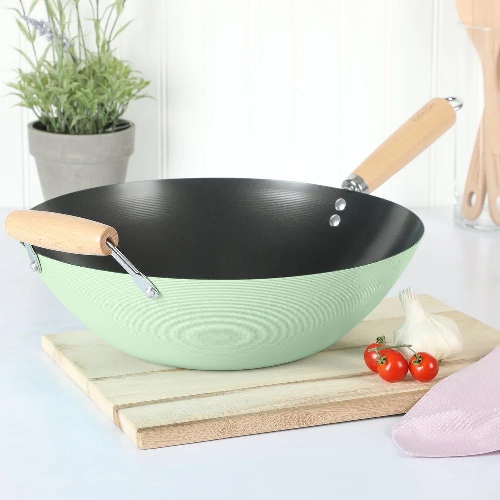 Carbon Steel Wok Nonstick Cooking Pan