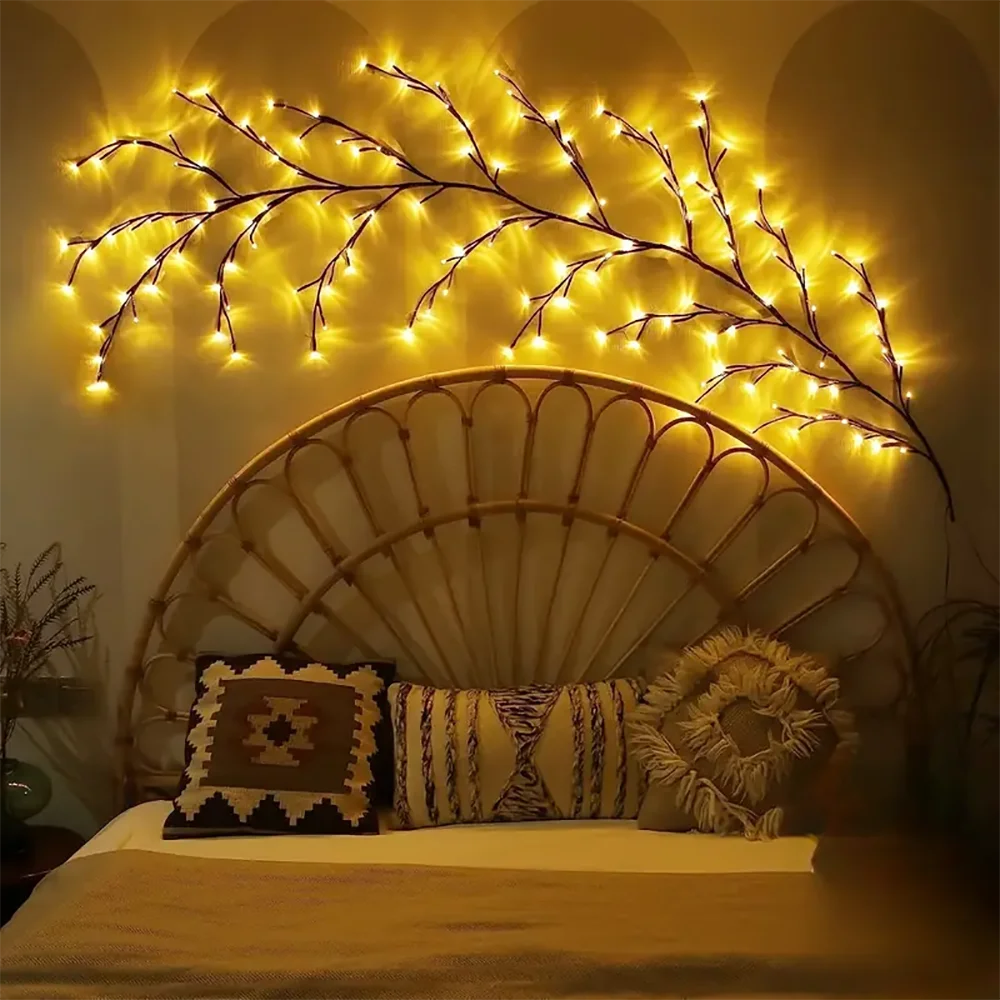 LED Solar Waterproof Garland Tree Branch and Vine Light
