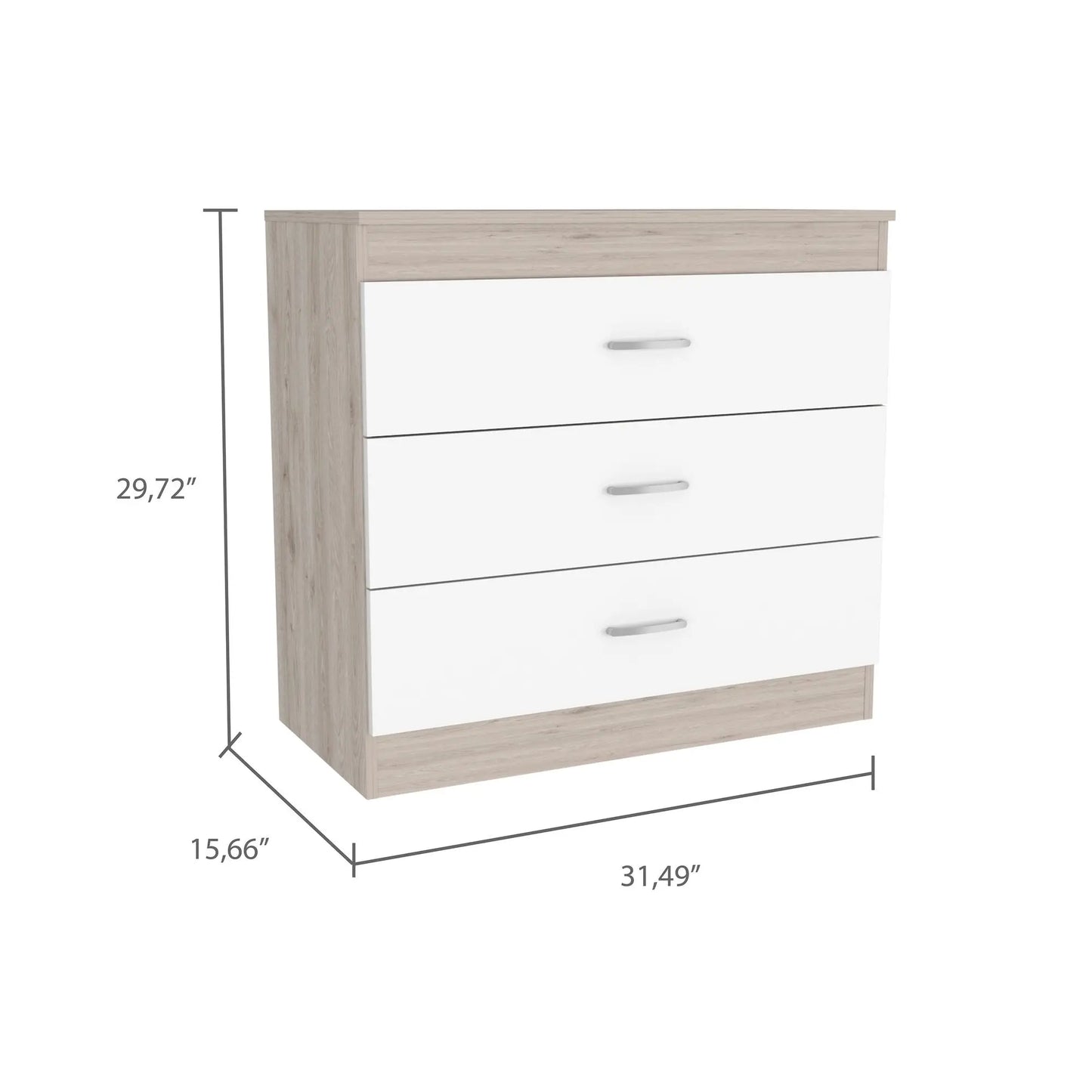 Dresser with Superior Top Metal Hardware