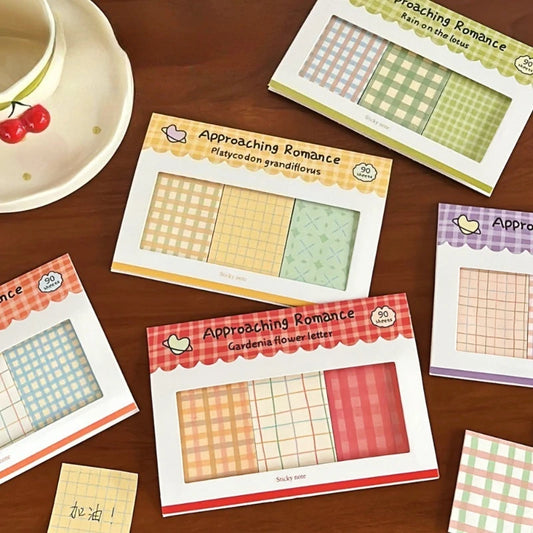 Cute Memo Pads Assorted Colors for Diary Journal Scrap-booking