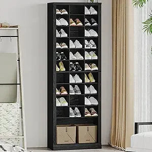 Free Standing Closet Organizers and Storage with 31 Open Cubicle