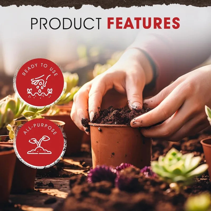 Magic Potting Soil with Perlite for Lawns