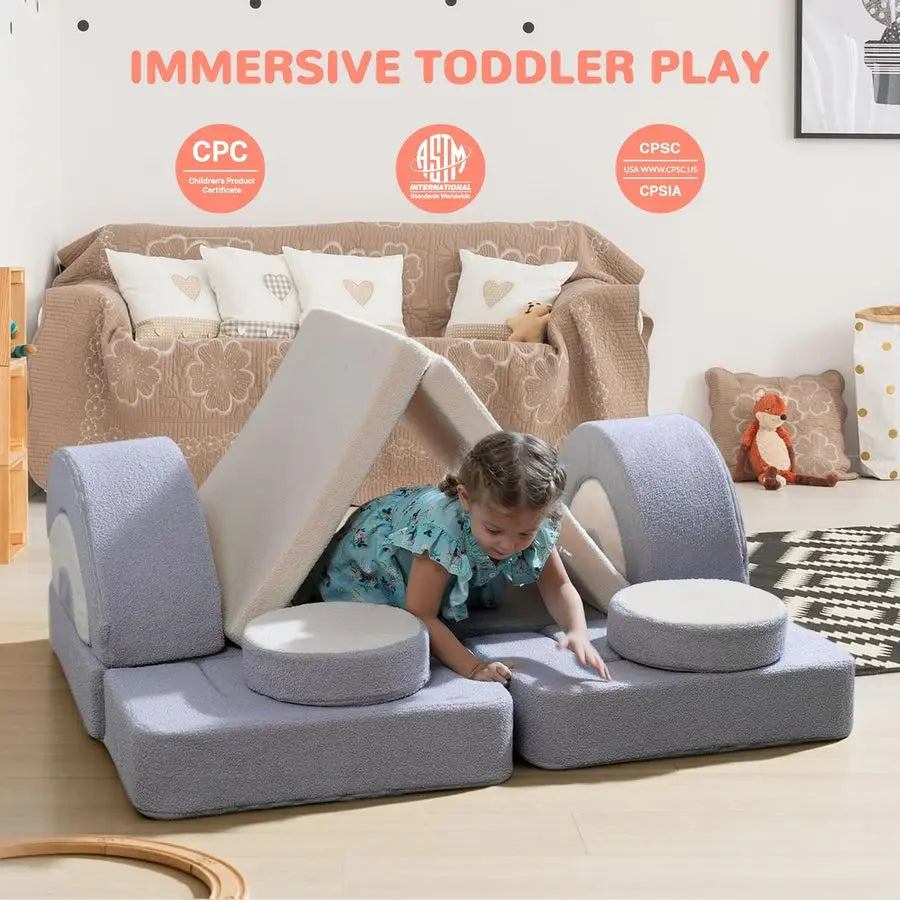 Modular Kids Play Couch