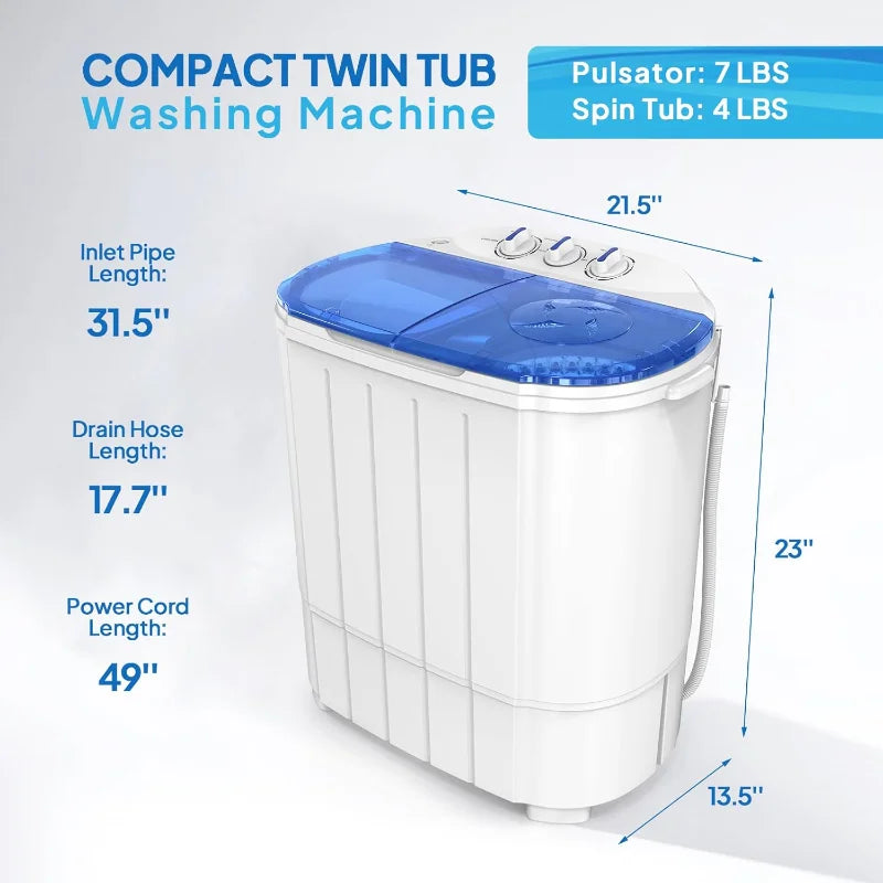 Electric Washer and Dryer Combo