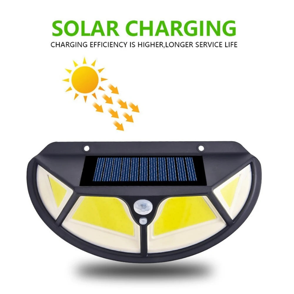 Solar street light Four-Sided Light Body