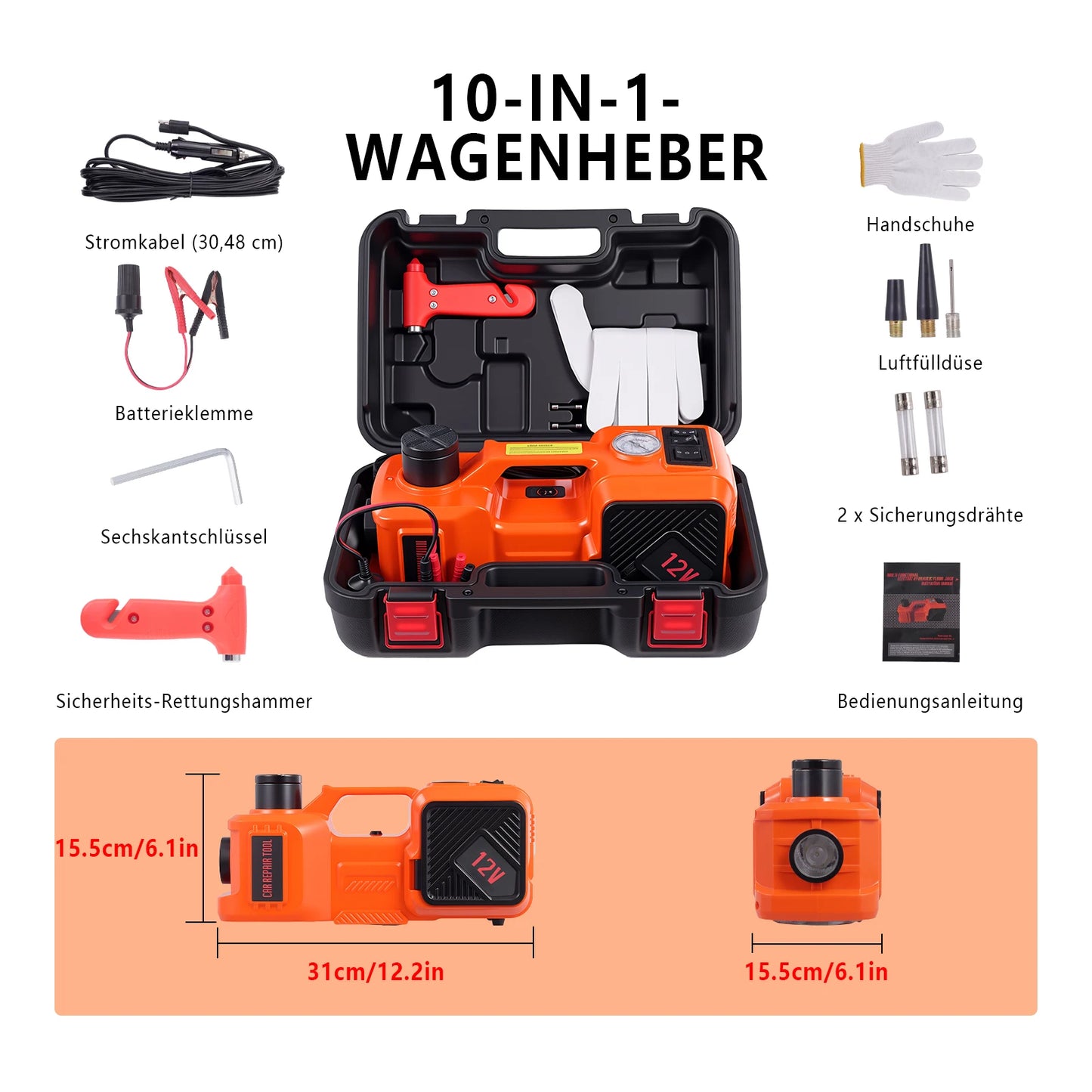 Electric Hydraulic Car Jack