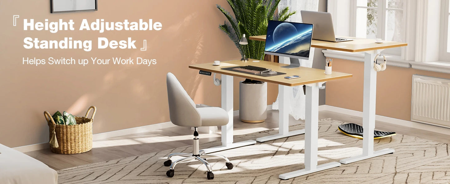 Electric Standing Desk Height Adjustable