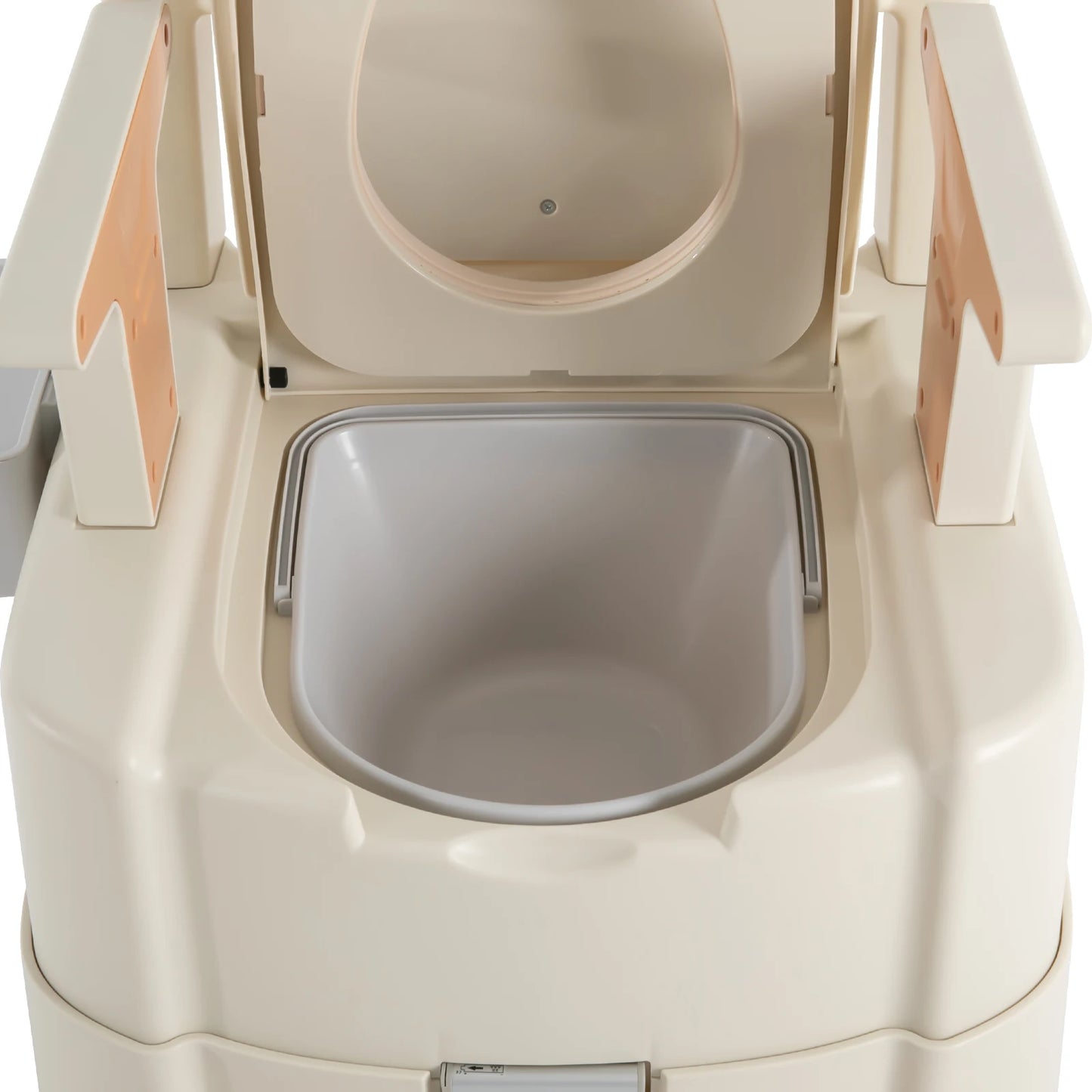 Bedside Portable Toilet With Sensor Night Light