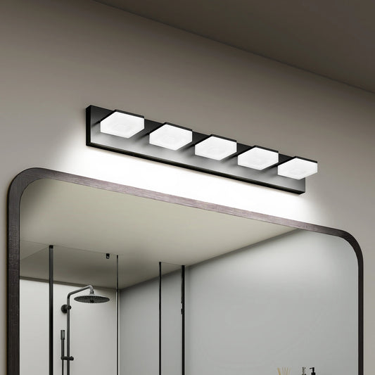 Modern LED Bathroom Vanity Light with Wall Fixture for Mirror