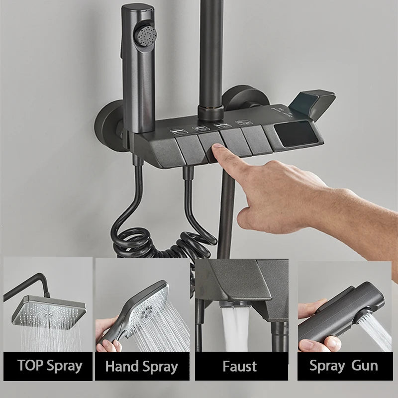 Intelligent Digital Shower Set