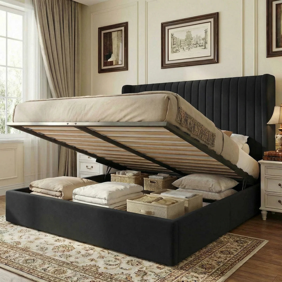 Lift Up Storage Bed Frame