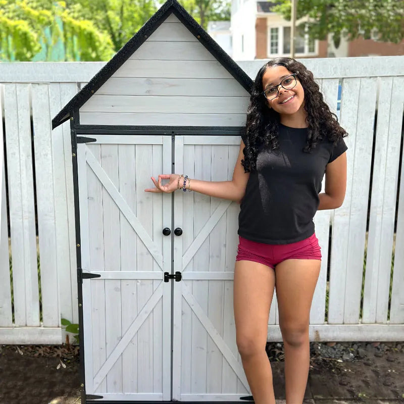 Outdoor Storage Shed Cabinet