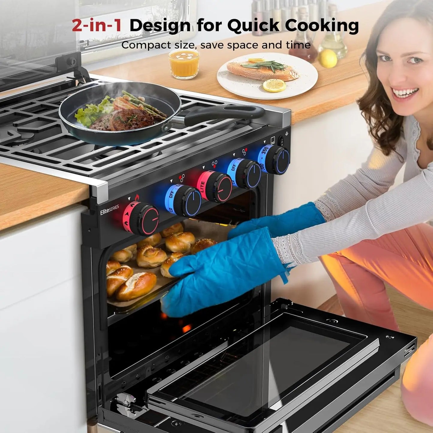 Propane Gas Oven Stove
