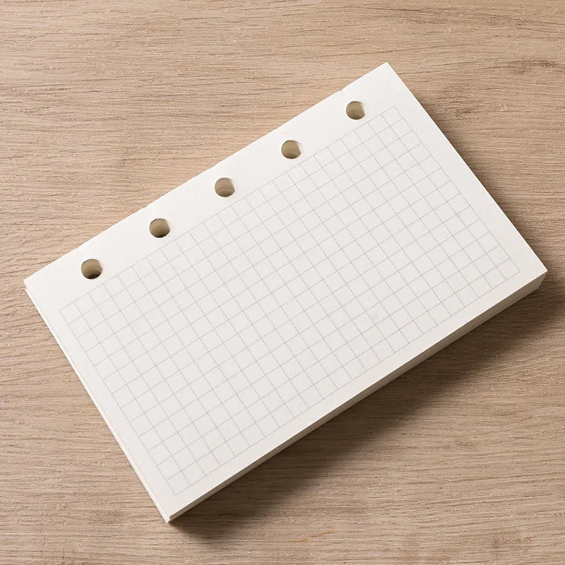 Refillable Dot Grid & Lined Paper Journal Planner Weekly Monthly Agenda