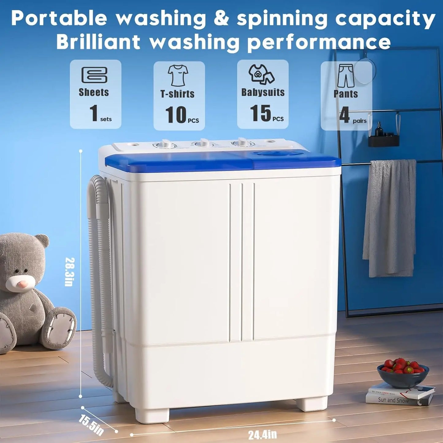 Portable Washer and Dryer Combo