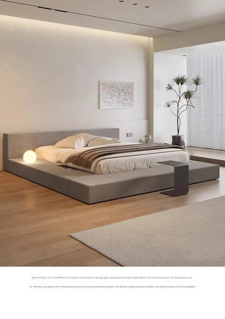 Tatami Cream Fashionable High Quality Modern Bed