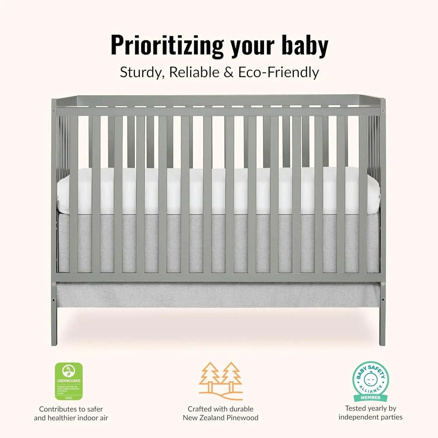 Full-Size Baby Crib