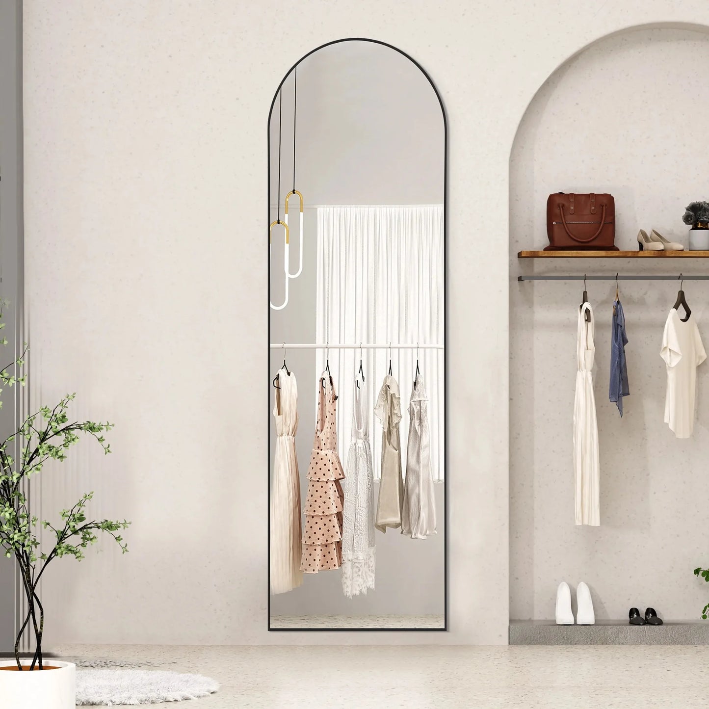 High-Quality Arched Full Length Mirror