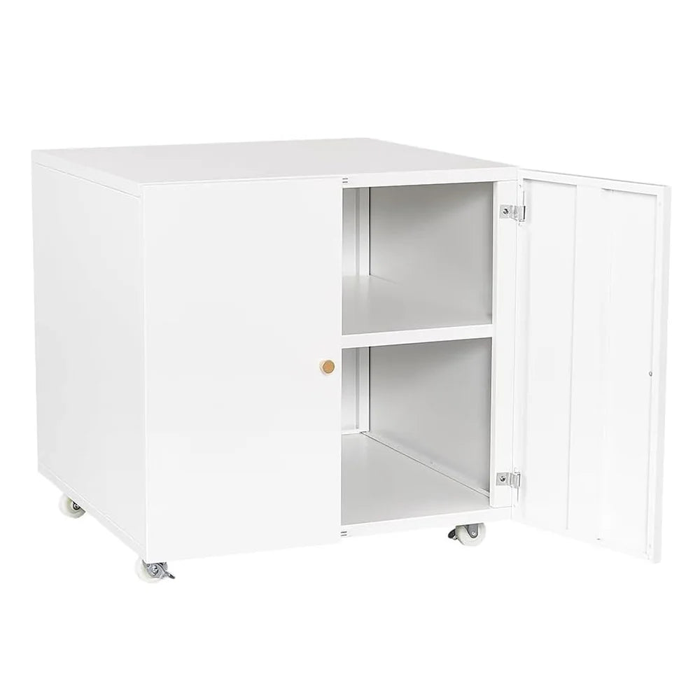 Steel File Cabinet with Double-Door and Adjustable Shelf