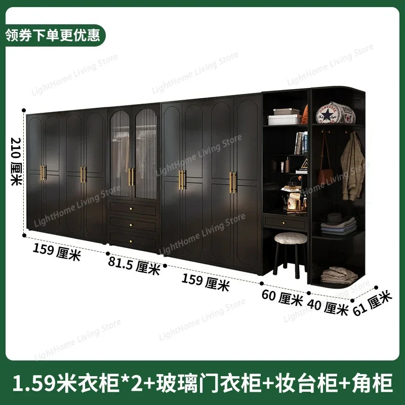 Multilayer Open Closets Wardrobe