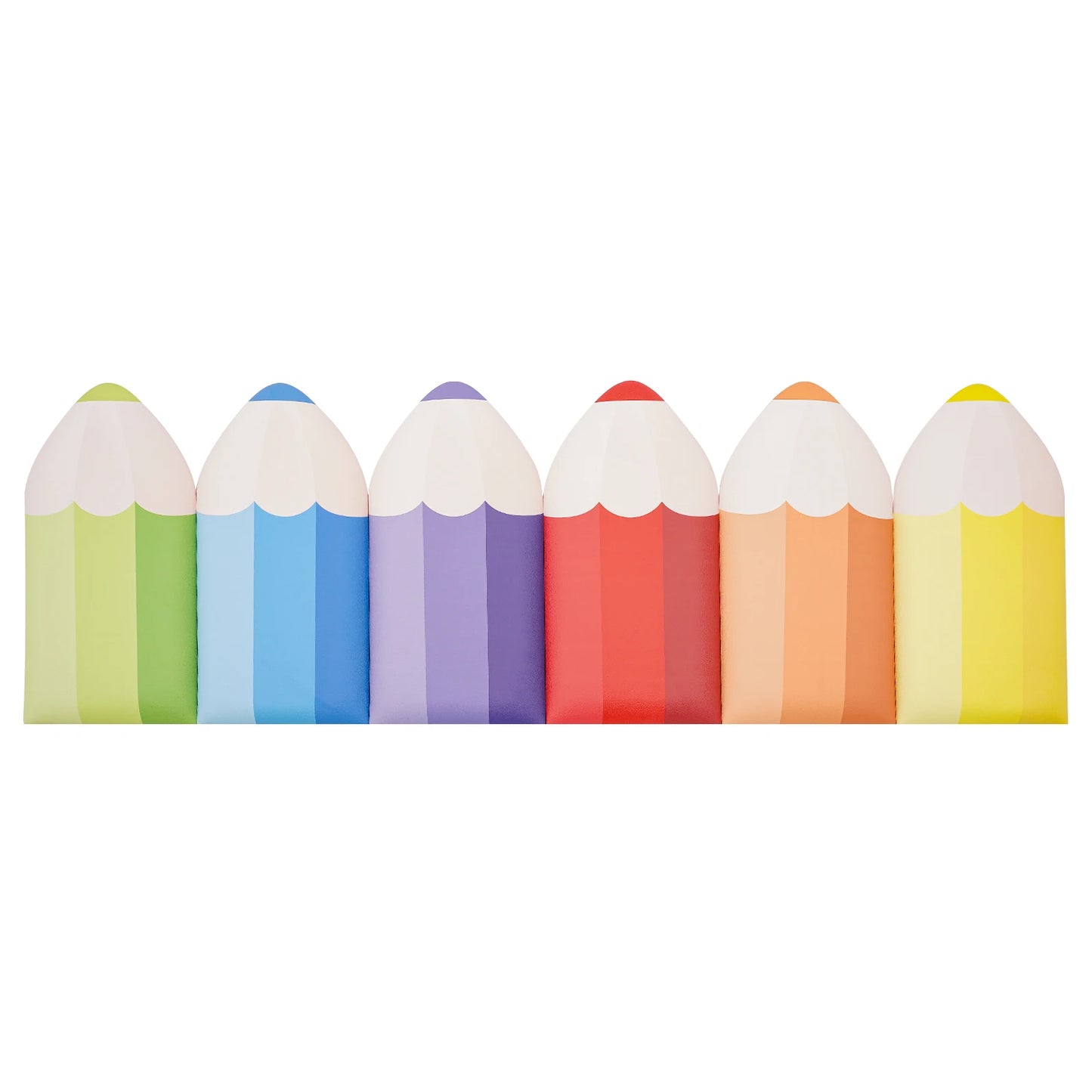 3D Pencil-Shaped Wall Padding for Kids