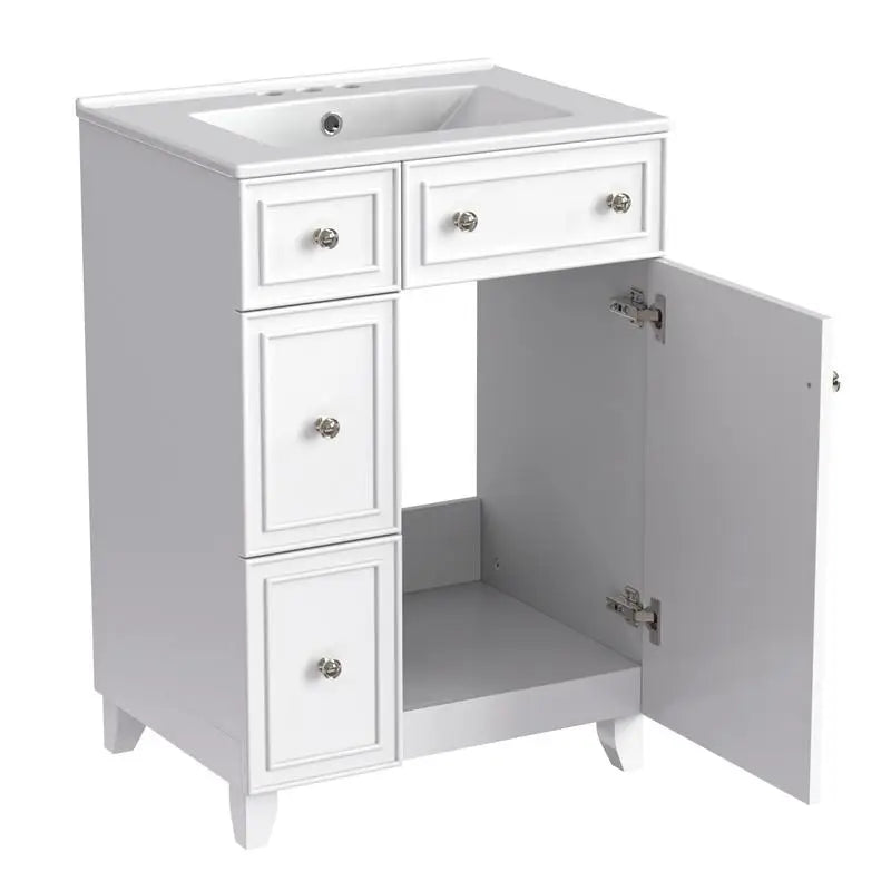 Bath Vanity with Ceramic Sink