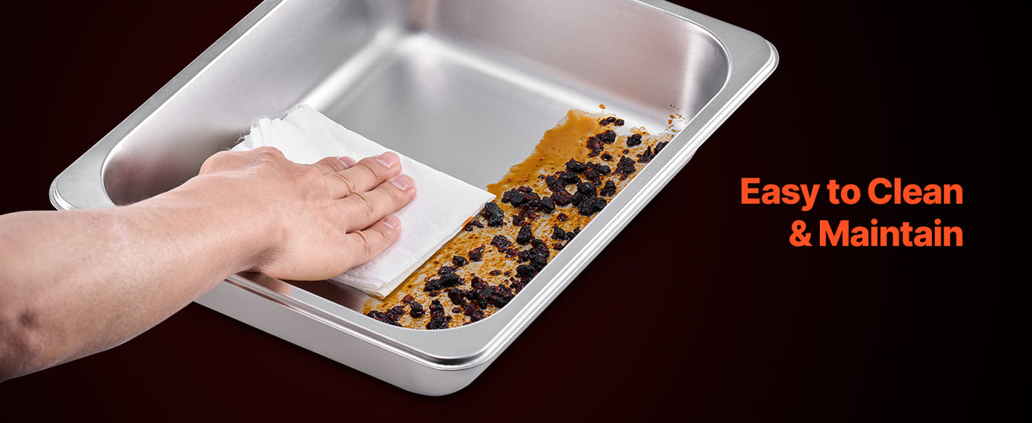 Stainless Steel Chafer with Catering Warmer Server